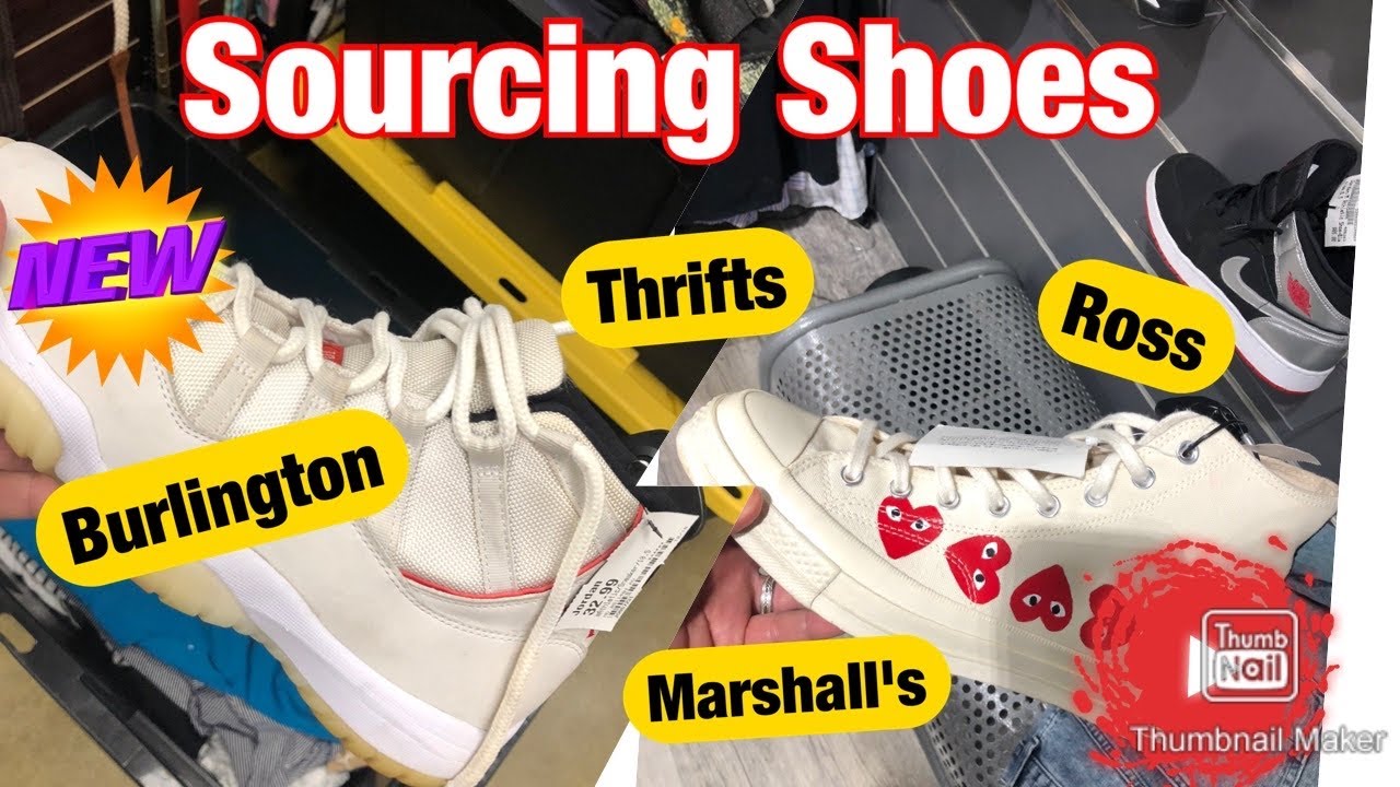 Ross Finds / Burlington Finds / Thrift Finds / Sourcing Shoes to Resell on ebay Poshmark & Goat 🐐