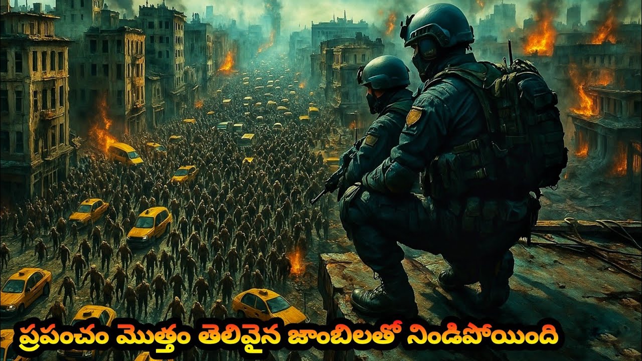 ప్రపంచం మొత్తం తెలివైన జాంబిలతో నిండిపోయింది| Zombie Muv explained in Telugu| #zombie #zombiemovies