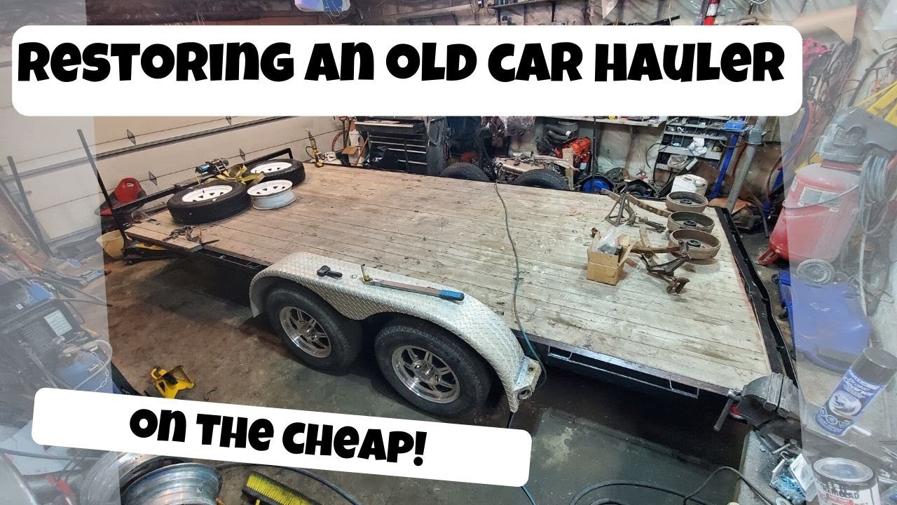 Trailer Restoration Repair and Restoration of an Old Trailer YouTube