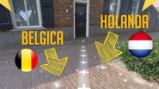 FRONTERA ENTRE BÉLGICA Y HOLANDA (LA MAS RARA DEL MUNDO! 😲😲)