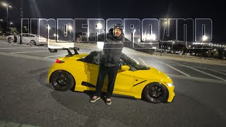 We went on an underground tour in Tokyo.