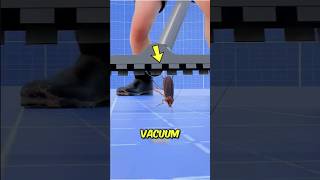 Never Vacuum a Cockroach… Here’s Why 😳🪳 #shorts #lifehacks #hometips