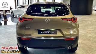 New Mazda CX-30 2024! New Luxury Interior and Exterior Walkaround Detail