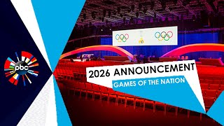 PBC - 2026 Games of the Nation - Announcement - Live Stream