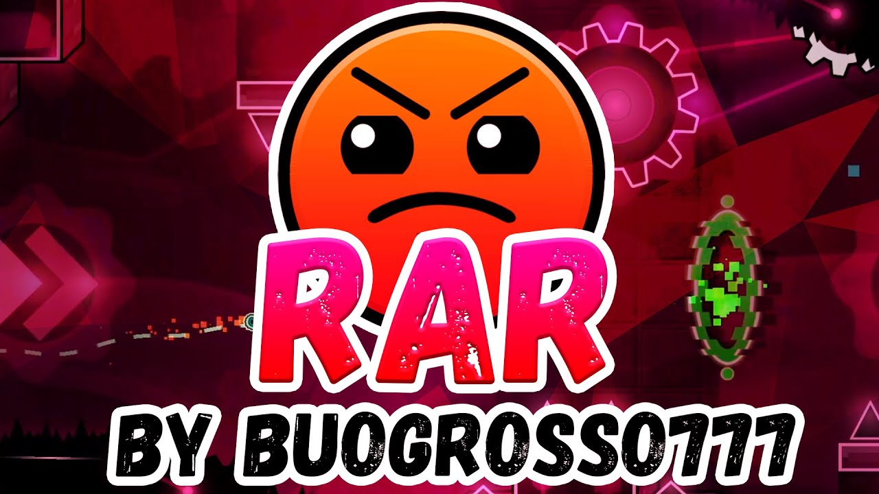 Geometry Dash Rar Rar by buoGrOsSo777 (3 coins) || Geometry Dash - YouTube
