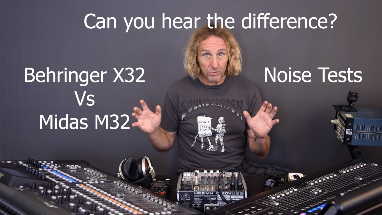 behringer x32 vs midas m32