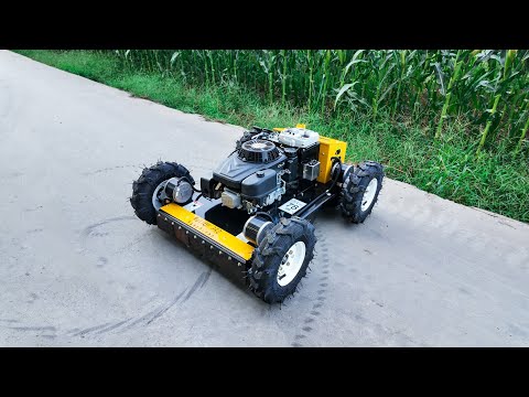 Video: Косачка с дистанционно управление MÜLLER PRO Quicky 55 Hybrid - 55 см, Loncin, 7 к.с.