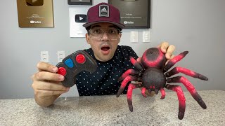 TESTEI UMA ARANHA GIGANTE DE CONTROLE REMOTO (TARÂNTULA)! screenshot 2