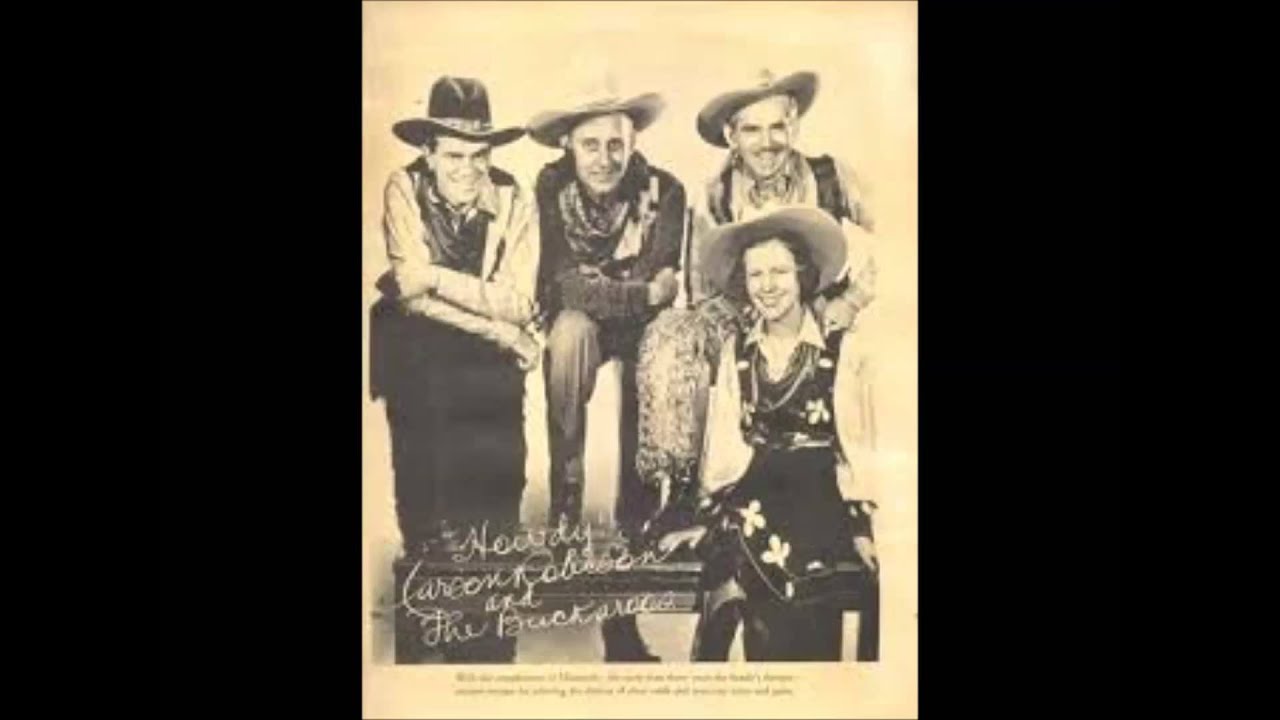 Carson Robison & His Pioneers - Radio Show No.3 (c.1936). - YouTube