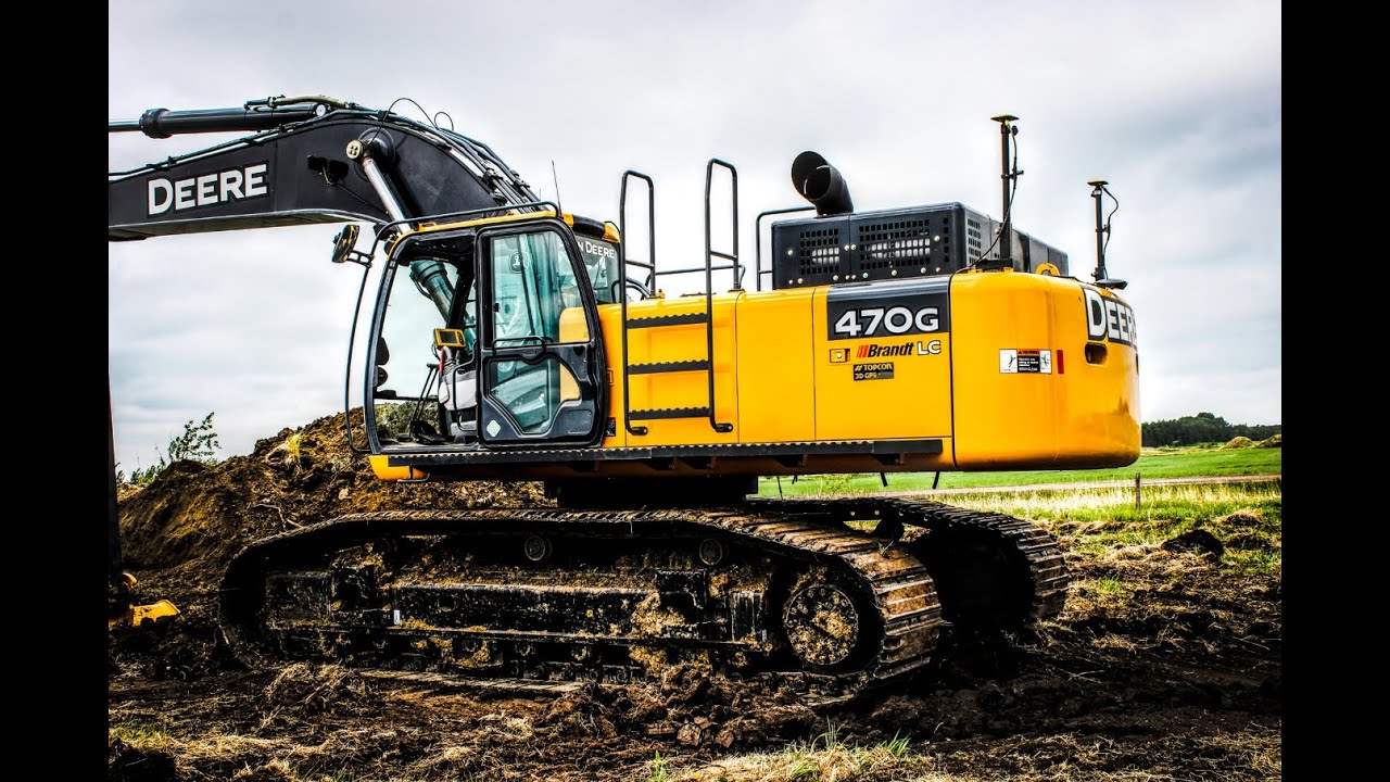 Oooo a GPS excavator Topcon X63 YouTube