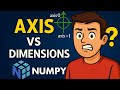 Still Confused About NumPy Axis? Watch This