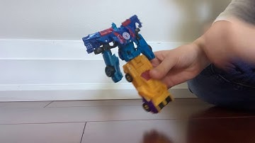 Transformers - Transforming Dragbreak (Dragstrip and Wildbreak)