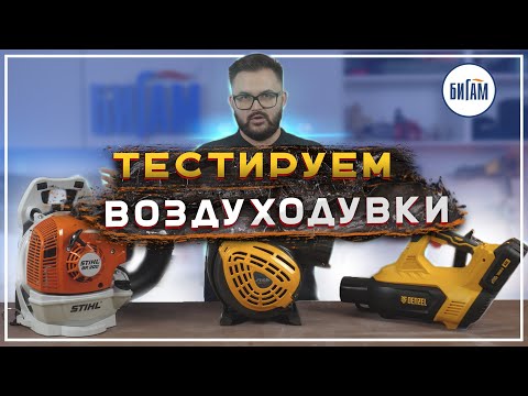 Какую воздуходувку выбрать? - Тестируем воздуходувы Denzel- Stiga и Stihl