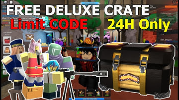 New 1 Billion Visit Code , Free Deluxe Skin Crate ( 24H Limit Only ) - Tower Defense Simulator
