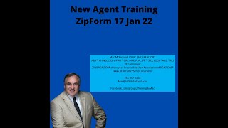 ZipForm New Agent set up