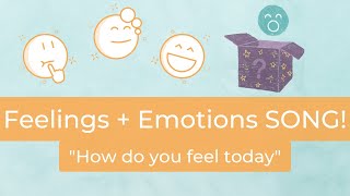 Feelings and emotions song [for kids and students!]