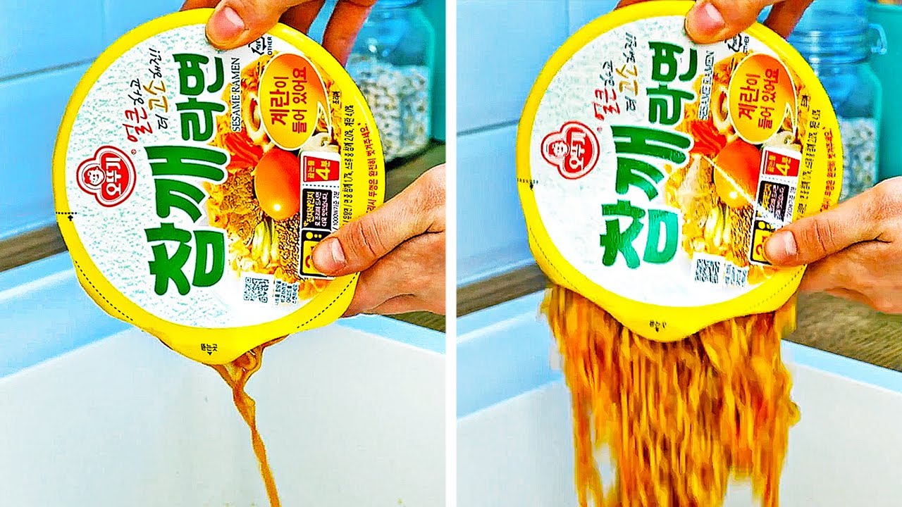 18 AWESOME NOODLE HACKS THAT YOU MIGHT LIKE TO TRY YouTube