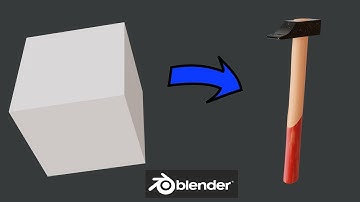 recreate hammer in blender in 1 minute (blender lazy tutorial )