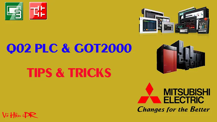 MITSUBISHI PLC & HMI in SIMULATION | GT Designer and GXwork 2 | Tips for program