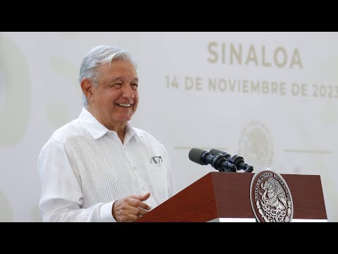 Conferencia de prensa matutina, desde Sinaloa. Martes 14 de noviembre 2023 | Presidente AMLO
