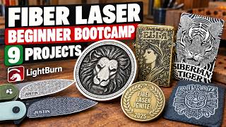 How to Use a Fiber Laser with LightBurn — 9 Projects for Beginners screenshot 4