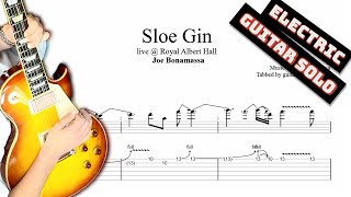 Sloe gin solo tab - live guitar ...