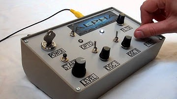 RC CIRCUIT BENT ALPHA MACHINE MULTI SOUND SYNTH DRONE DESKTOP SYNTHESISER