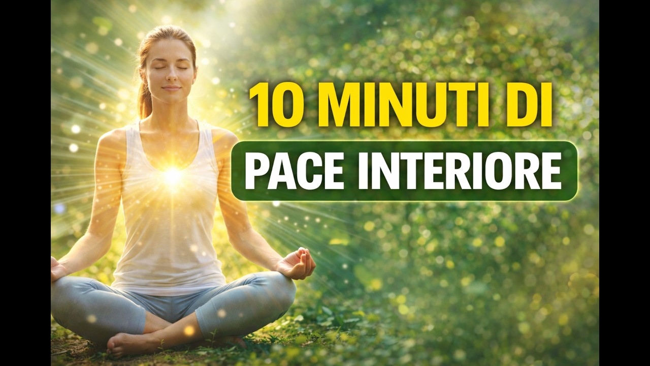 Meditazione Guidata di 10 Minuti per Ritrovare Pace Interiore ed ...