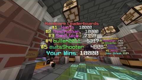 HiveMC Gravity - 10000 Hardcore Victories (feat. ThisChatban)