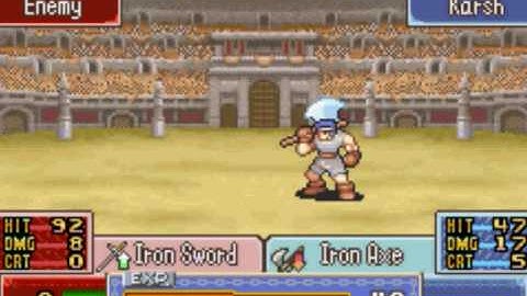 MK404 FE7 Hack Karsh ownz a myrmidon