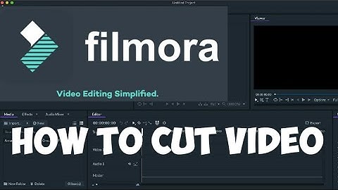 How to Cut  Video in Filmora 9: Tutorial for Beginners | Trim Video