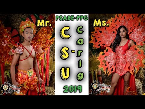 MR. & MS. CAGAYAN STATE UNIVERSITY-CARIG PSABE-PPG CHAPTER CANDIDATES ON THE 23rd LUZON ANNUAL CON.