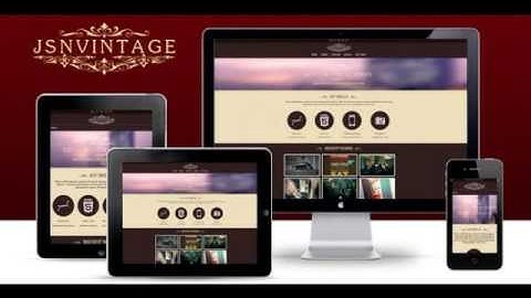 Preview JSN Vintage - Responsive Creative Joomla Template
