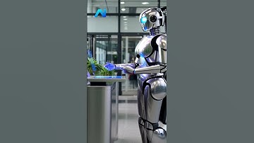 Robot Receptionist Takes Charge of Guest Management! | #AI #Robotics #YouTubeShorts