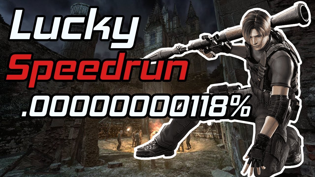 How Lucky is the Resident evil 4 World Record Speedrun