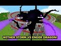 WITHER STORM VS ENDER DRAGON! Kto Jest Silniejszy?! MINECRAFT ARENA!