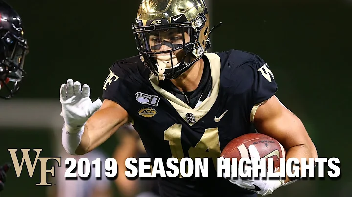 Sage Surratt 2019 Season Highlights | Wake Forest WR