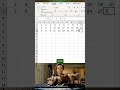 Multiplication table in few seconds in excel 💯 #exceltutorial #exceltips #exceltricks #spreadsheets