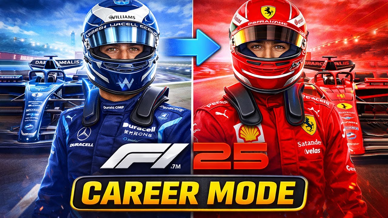 From Williams to Ferrari | F1 25 Driver Career Mode LIVE Stream