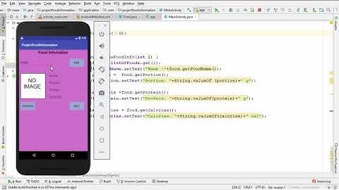 5  Making a request to Xampp server and processing JSON Array and images   Part V