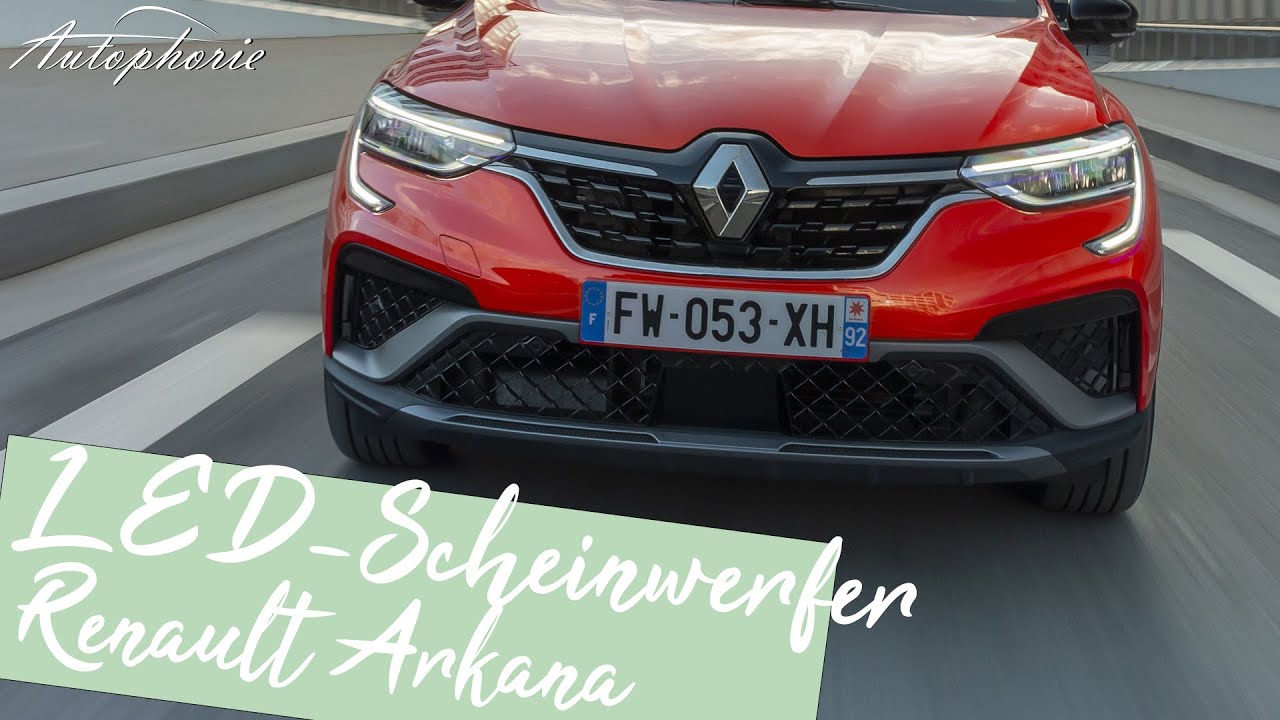 2021 Renault Arkana: Voll-LED-Scheinwerfer Pure Vision Test [4K