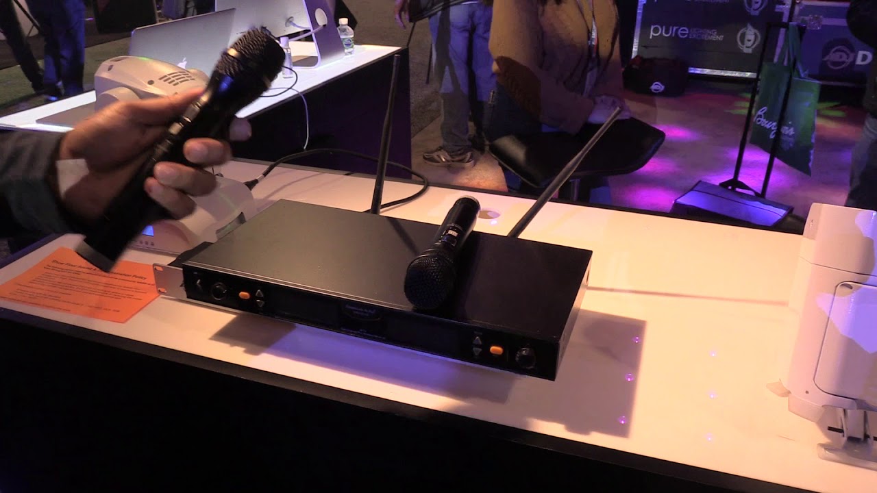 American Audio WM-219 Wireless Microphone System Overview at NAMM