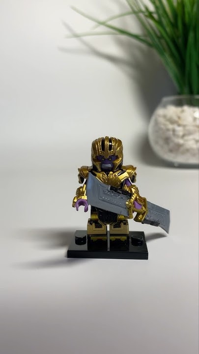 ЛЕГО МИНИФИГКА ТАНОСА / КРУТАЯ МИНИФИГУРКА ЛЕГО ТАНОСА #lego #лего # ...