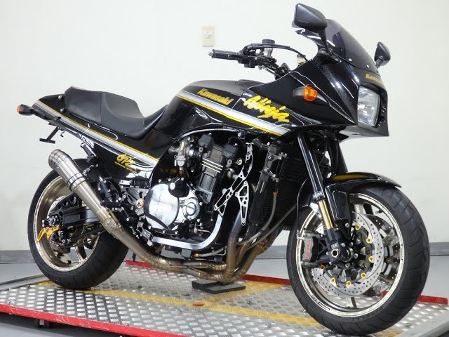 21841 KAWASAKI GPZ900R Full Custom Exhaust Sound 【RCM351】 - YouTube