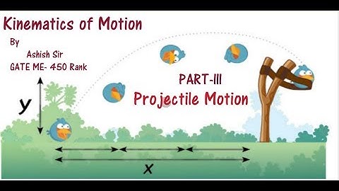 Projectile Motion | Engineering Mechanics | For GATE/ESE/IAS/ISRO | Mechanical/Civil