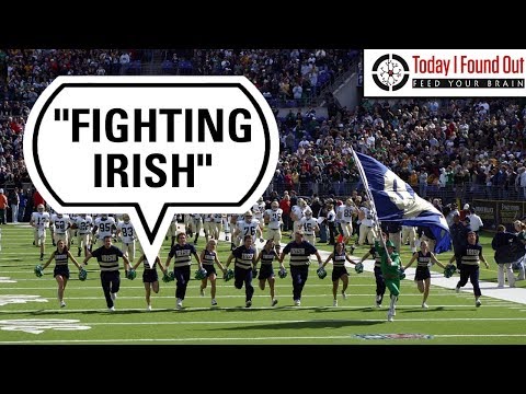 Video: Mengapa notre dame disebut fighting irish?