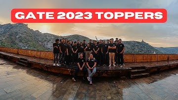 GATE 2023 Toppers | JAIPUR | @GOClassesforGATECS