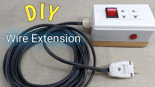 DIY homemade extension wire byJM TUTORIAL