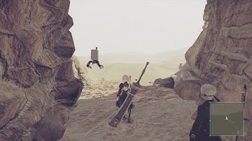 NieR: Automata Part 3 - The Machine Surge Mission + Adam Boss Fight!