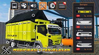 MODIFIKASI MOD BUSSID Mod Kodename Isuzu Canter Bussid Terbaru - Bus Simulator Indonesia screenshot 2